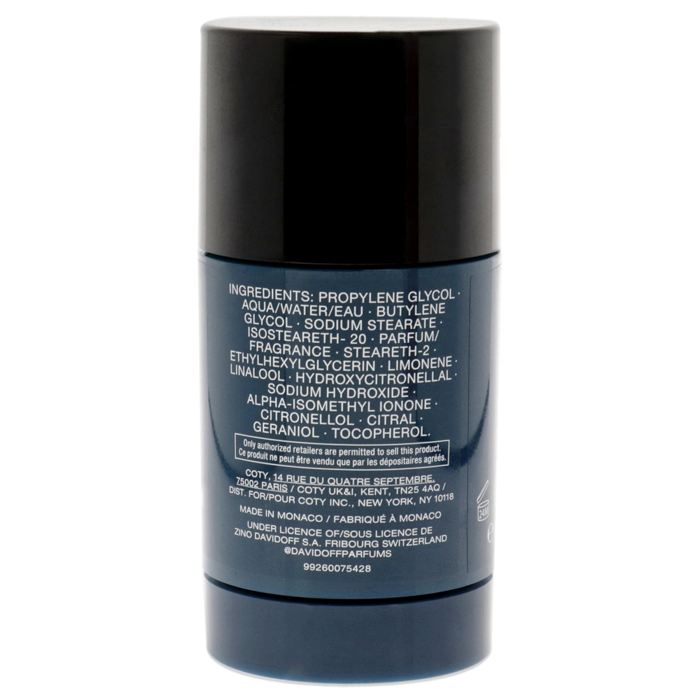 Cool Water by Davidoff for Men - 2.4 oz Deodorant Stick - Picture 2 of 3
